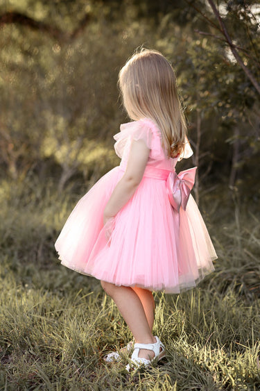 Alara Dress - Pink - Flower Girl Dress - Aylu Bebe