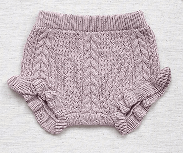 Alice Knit Bloomers - Pink - Flower Girl Dress - Aylu Bebe