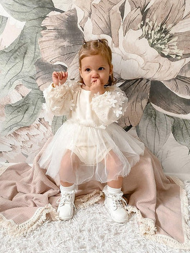 Ava Princess Romper - Flower Girl Dress - Aylu Bebe