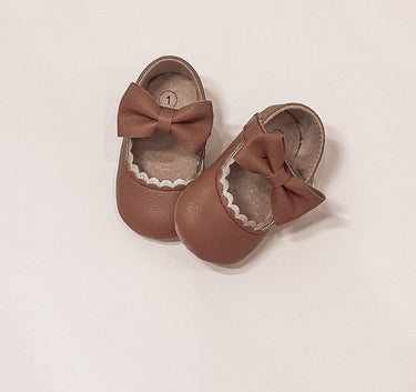 Bella Shoes - Brown - Flower Girl Dress - Aylu Bebe