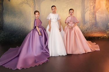 Cosette Gown - AB3936 - Flower Girl Dress- Aylu Bebe