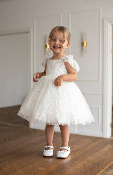 Dahlia Blossom | AB007 - Flower Girl Dress - Aylu Bebe