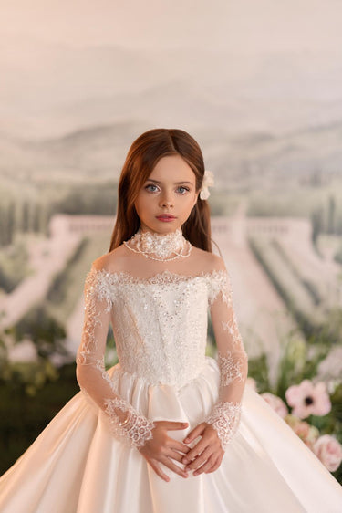 Élodie Royale - AB3901 - Flower Girl Dress- Aylu Bebe