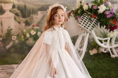 Elowelle Gown - AB3929 - Flower Girl Dress- Aylu Bebe