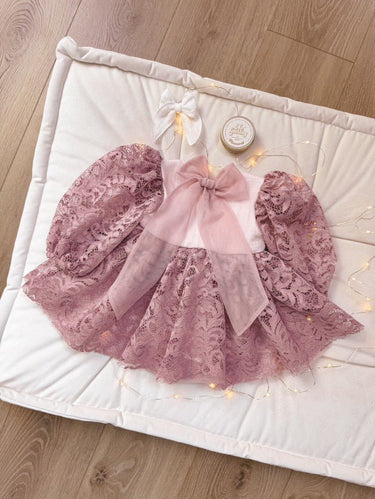 Emelie Dress (Handmade) - Flower Girl Dress - Aylu Bebe