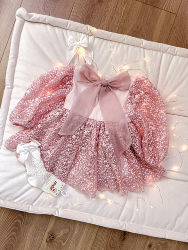 Emelie Dress (Handmade) - Flower Girl Dress - Aylu Bebe