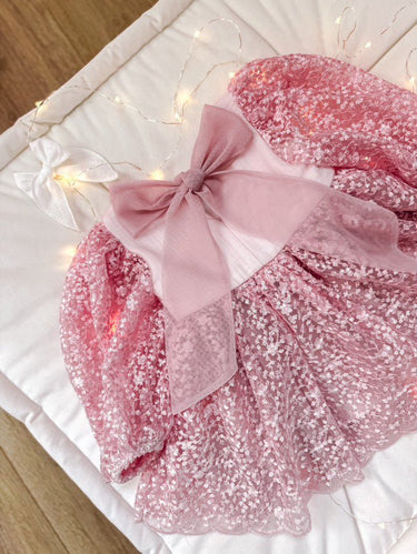 Emelie Dress (Handmade) - Flower Girl Dress - Aylu Bebe