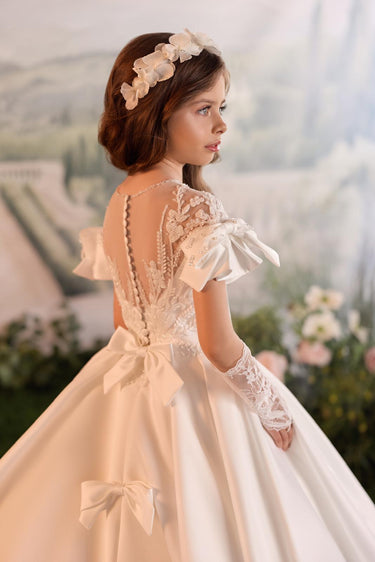 Étoile Corset Gown - AB3907 - Flower Girl Dress- Aylu Bebe