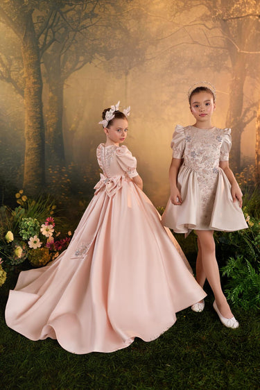 Evelora Gown - AB3941 - Flower Girl Dress- Aylu Bebe