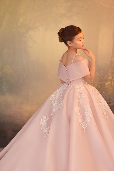 Fiorenza Gown - AB3918 - Flower Girl Dress- Aylu Bebe