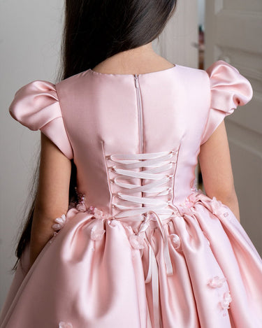 Fleur de Perle Gown| Made to order - Flower Girl Dress - Aylu Bebe