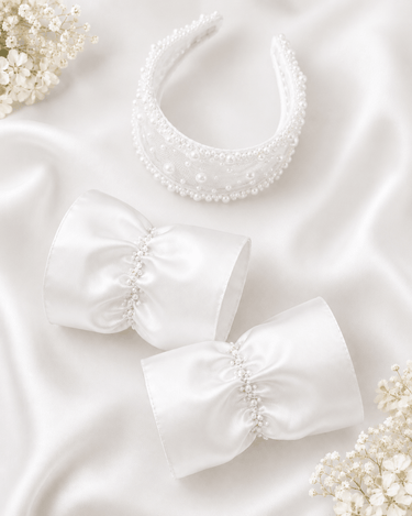 Handmade Head piece AB020 - Flower Girl Dress- Aylu Bebe