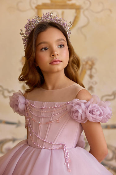 Handmade Head piece AB97 - Flower Girl Dress - Aylu Bebe
