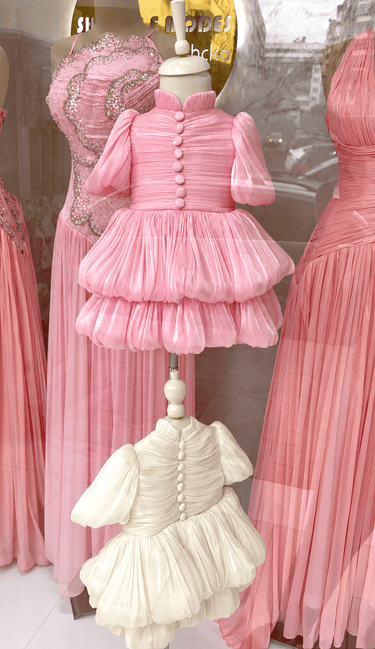 Isadora Dress - Made to Order - Flower Girl Dress- Aylu Bebe