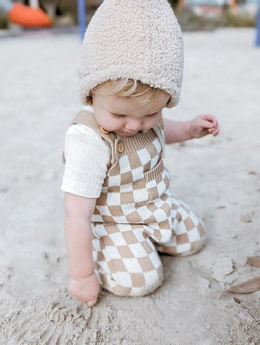 Joseph Knit Overalls - Flower Girl Dress - Aylu Bebe