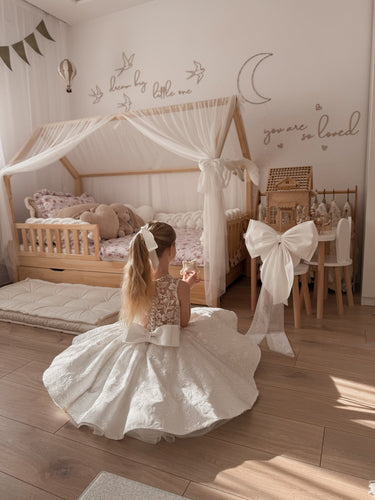 Lena Dress - Made to order - Flower Girl Dress - Aylu Bebe