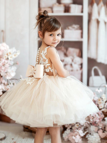 Lucy Dress - Made to Order - Flower Girl Dress- Aylu Bebe