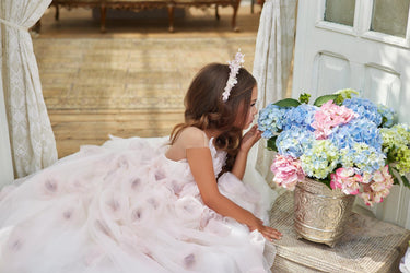 Luna Rosé AB3615 | Made to order - Flower Girl Dress - Aylu Bebe