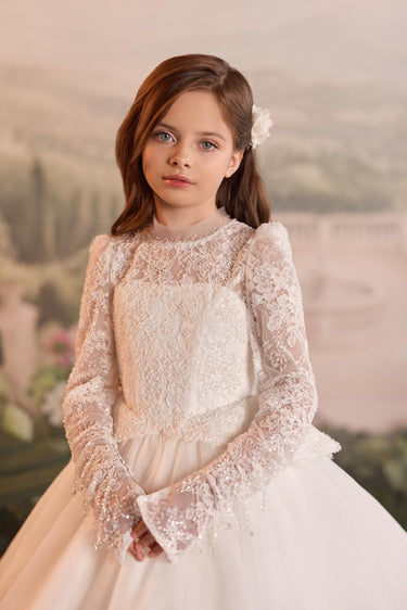 Marcelline Lace Gown - AB3915 - Flower Girl Dress- Aylu Bebe