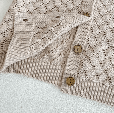 Milan Knit Cardigan - Flower Girl Dress - Aylu Bebe