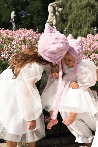 Paris Dress (Handmade) - White - Flower Girl Dress - Aylu Bebe