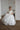 Pearl Beaded Flower Girl Dress with Tassel Sleeves - Made to Order - Flower Girl Dress - Aylu Bebe