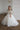Pearl Beaded Flower Girl Dress with Tassel Sleeves - Made to Order - Flower Girl Dress - Aylu Bebe