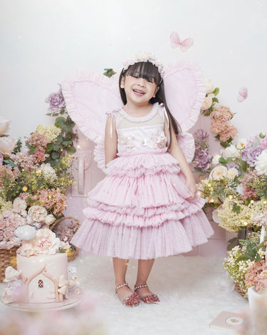 Peony Tutu Dress - Spinkie - Flower Girl Dress - Aylu Bebe