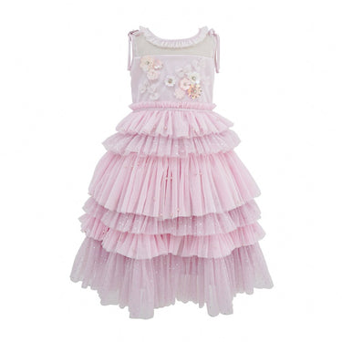 Peony Tutu Dress - Spinkie (Pink) - Flower Girl Dress - Aylu Bebe