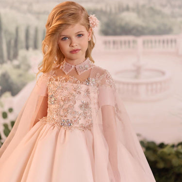 Rosamonde Gown - AB3923 - Flower Girl Dress- Aylu Bebe