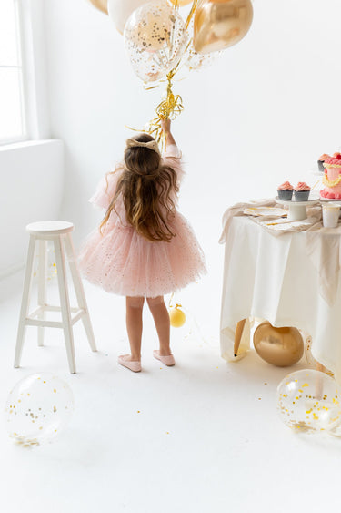 Sparkle and twirl 2 piece Tutu - Flower Girl Dress - Aylu Bebe