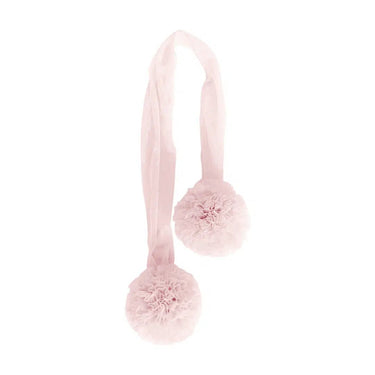 Spinkie Baby Dreamy Canopy + 1 Pom Garland + 1 Mini pom garland set - Powder Pink - Flower Girl Dress - Aylu Bebe