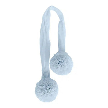 Spinkie Baby Dreamy Canopy + 1 Pom Garland + 1 Mini pom garland set - Sky - Flower Girl Dress - Aylu Bebe