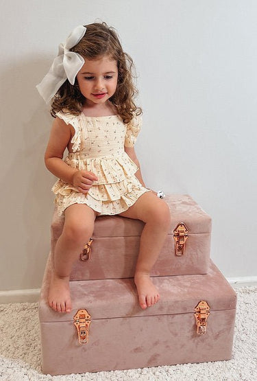 Summer Romper - Flower Girl Dress - Aylu Bebe