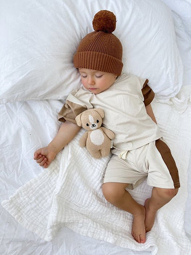 Summer Set - Beige - Flower Girl Dress - Aylu Bebe