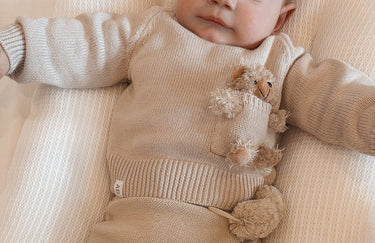 Teddy Sweater - Flower Girl Dress - Aylu Bebe