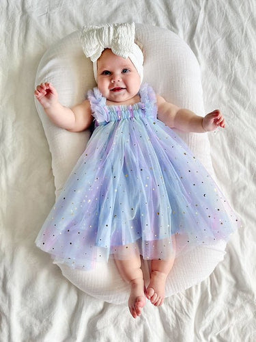 The Magical Dress - Sky Blue - Flower Girl Dress - Aylu Bebe