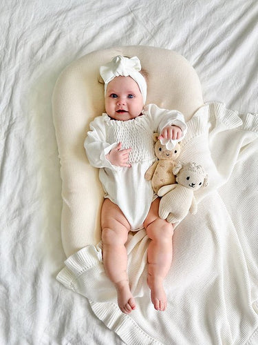 The Mira Set - White - Flower Girl Dress - Aylu Bebe