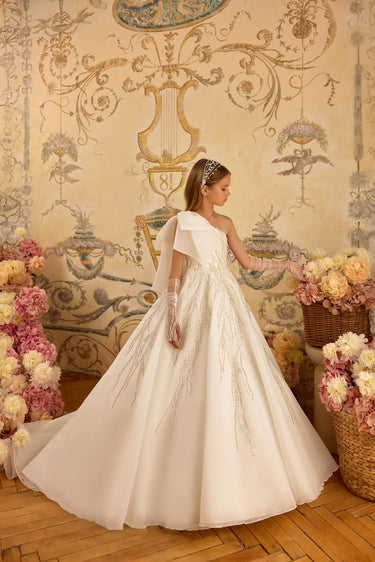 The Seraphina handmade Gown AB3808 - Made to Order - Flower Girl Dress - Aylu Bebe