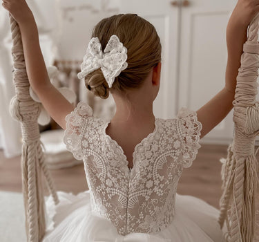 Aurora Dress matching hair clip