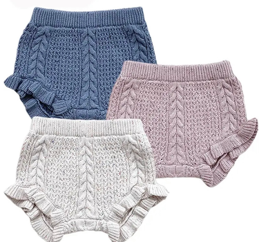 Alice Knit Bloomers - Cream