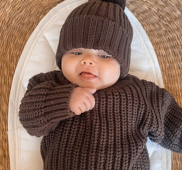 Beanie - Dark Brown