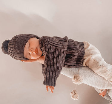 Beanie - Dark Brown
