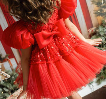 The Sugar Plum Ruby Dress