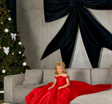 Scarlet Royal Gown - AB3801 Made To Order