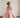 Full Length Majestic Mikado Gown in soft pink with detachable bow