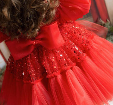 The Sugar Plum Ruby Dress