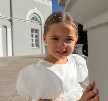Amara Dress - White