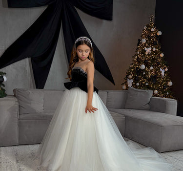 Noir Étoile Gown - AB3815 Made To Order