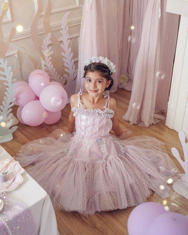 Amarine Tutu Dress - Spinkie - Flower Girl Dress - Aylu Bebe
